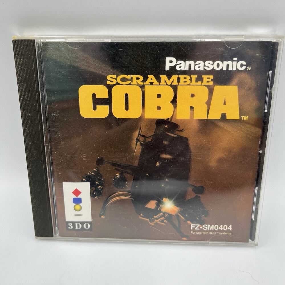 3DO Scramble Cobra with Manual